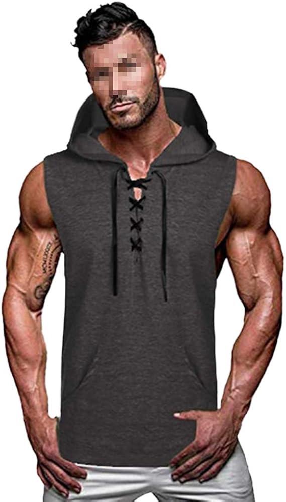 Tank Top Mit Kapuze Herren