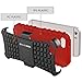 iPhone 5s Case, BUDDIBOX [Wave] Slim Rugged Durable Protective Case with Kickstand for Apple iPhone 5 and 5s, (Red)