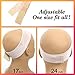 BAIHONG Wig Grip Head Band Adjustable Velvet Wig Grip Band No Slip Elastic Wig Grip Bands(Beige)