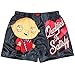 Family Guy Stewie Mens Boxer Shorts (Medium, Stewie Black)