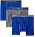 Beverly Hills Polo Club Men's 3 Pack Performance Boxer Brief, Royal Combo, Large