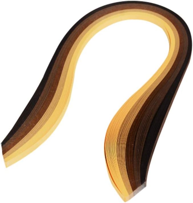 Ruipunuosi 100Pcs 5MM Gradient Color Quilling Paper Strips Paper Quilling Tools Diy Crafts And Paper Arts Multifunctional Paper
