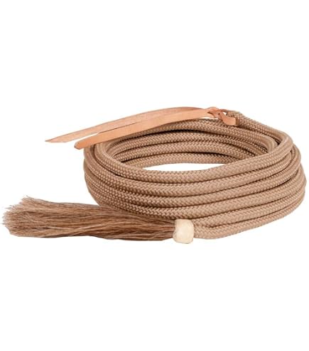 Hand Braided Rawhide Horse Bosal – 5/8” To 3/4” Thickness, Full Size, Black & White Plaited Design