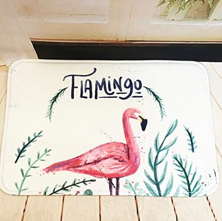 GjbCDWGLA Graffiti Grüne Blätter Roter Vogel Badematte rutschfeste