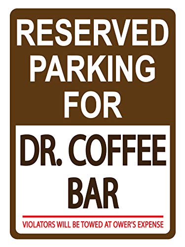 Custom Reserved Parking Sign - Personalized Parking Sign for Customers, Employees, Guests, Commercial Grade .04" Rust-Free Aluminum, 3M Reflective - High Intensity Prismatic (Hip), 18"x12"