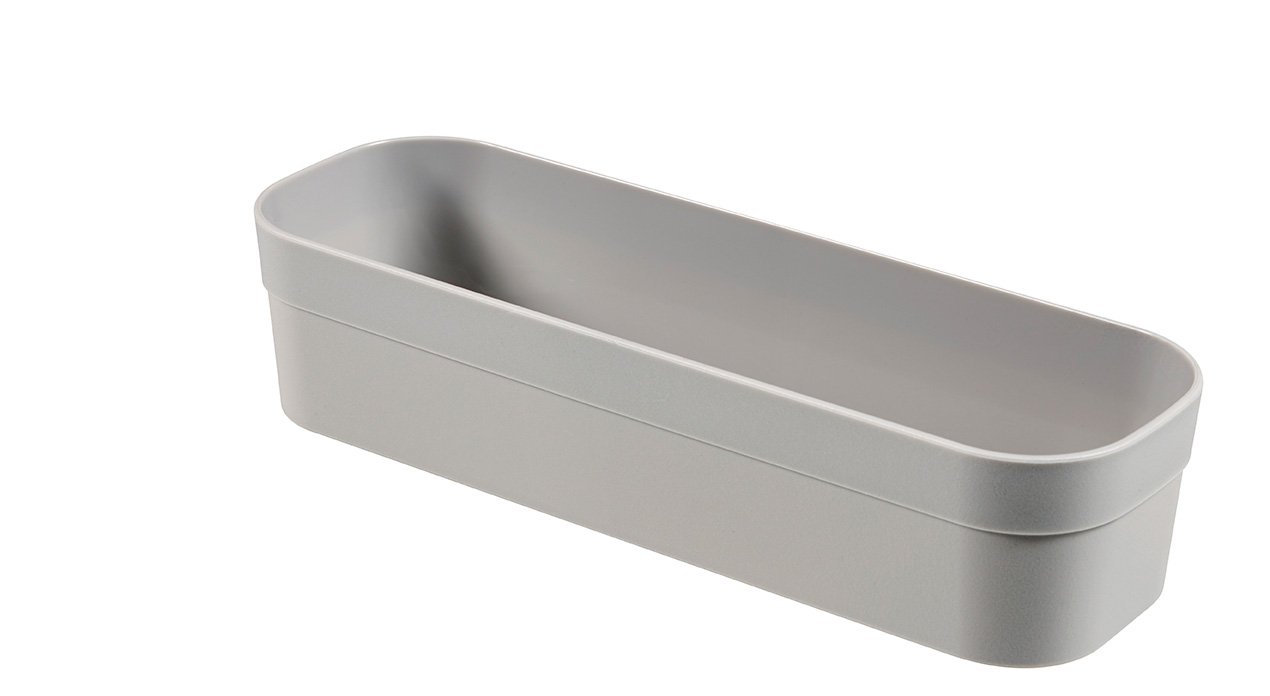 Dajar Organizer Drawer Tray Infinity Curver Plastic Grey 23 x 8 x 5 cm