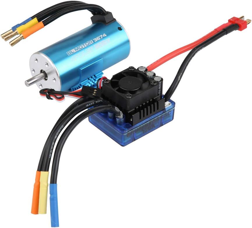 RC Waterproof Motor, 4 Pole 12 Slot 3674 2250/2650KV Brushless Motor
