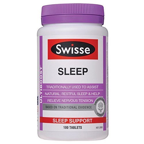 FXQ Ultiboost Sleep 100 Tablets Traditionally Used to Assist Natural Restful Sleep & Help Relieve Nervous Tension, Help Minimise Sleep Challenges with 1PCS Chinese Knot Gift