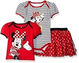 Disney Baby Minnie Mouse 3 Pc Set, Multi, 12-18 Months
