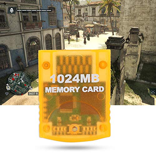 NITRIP ABS Gamecube Game Console 1024MB Large Capacity Memory Card Game Accessories - Thumbnail 4