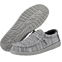 Hey Dude Men's Wally Stretch Platinum Mix Size 15