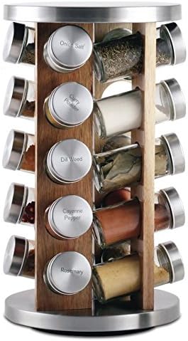 Orii Rotating Spice Rack, 8.5 x 8.5 x 