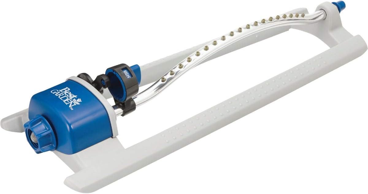 Amazon Com Orbit Best Garden Poly 3400 Sq Ft Blue Gray Oscillating Sprinkler 1 Each Electronics