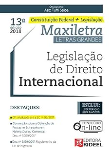 Livro Legislação de Direito Internacional (MAXILETRA)