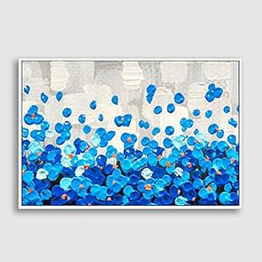Framed Canvas Wall Art for Living Room, Bedroom Abstract Impression Canvas Prints for Home Decoration Ready to Hanging - 16x24 inches