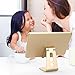 Nulaxy Adjustable Aluminum Stand, Multi-Angle Cell Phone Stand, Cradle, Dock, Holder for iPhone 7 6 6s Plus 5 5s 5c , all Android Smartphone, Universal Phone Stand - Gold
