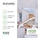 Sunco 10 Pack BR40 LED Light Bulbs, Indoor Flood Lights, Recessed Can Light Bulb, 1400 LM, 17W (100W Equivalent), 4000K Cool White, Dimmable, E26 Base, for Home, Bedroom, Kitchen UL