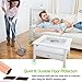 Furniture Pads Self Adhesive Felt Furniture Pads 210pcs Two Color Assorted Size Heavy Duty Furniture Felt Pads Chair Leg Floor Protectors for Furniture Feet Protect Laminate Hardwood Floors No Scratch