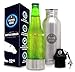 Stainless Steel Beer Bottle Cooler Keeper Insulator with Bottle Opener Gift - Fits Most 12-Ounce Glass Bottles to Keep Beer or Carbonated Drinks Cold for a Long Time + Metal Bottle Opener