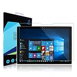 Surface Pro 4 Screen Protector Glass, iXCC 12.3 Inch [Anti-scratch] High Definition Full Cover Tempered Glass Screen Protector