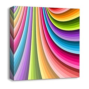 signwin Canvas Wall Art Rainbow Canvas Prints Home...