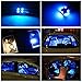 15pcs LED Premium Blue Light Interior Package Deal for Chevy Cruze 2010-2016