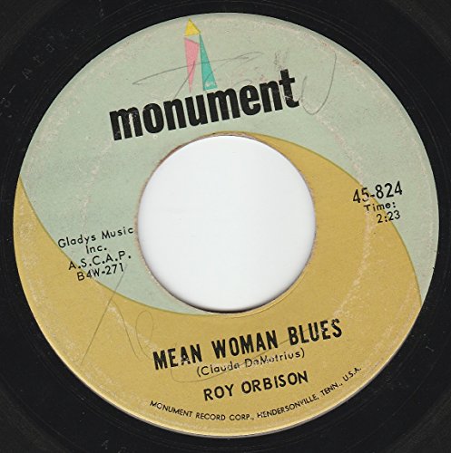 Roy Orbison - 45vinylrecord Mean Woman Bluesblue Bayou - Zortam Music