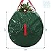 Artificial Christmas Tree Storage Bag - Fits Up to 7.5 Ft Holiday Xmas Disassembled Trees with Durable Reinforced Handles & Dual Zipper - Waterproof Material Protects from the outside
