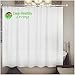 Clean Healthy Living Heavy Duty PEVA White Shower Curtain Liner with Magnets & Suction Cups - 70 X 72 in. Long
