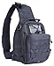 boxuan Outdoor Tactical Shoulder Backpack（+flag patch）, Military & Sport Bag Pack Daypack for Camping, Hiking, Trekking, Rover Sling,chest bag,Multi-Size Options,Multi-color Options