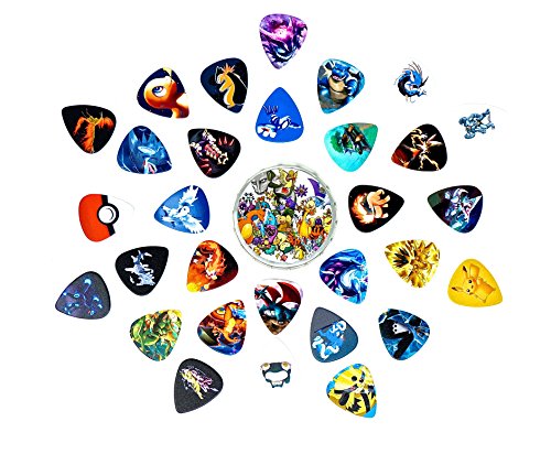 Pokemon Guitar picks (Mega Edition)(Collectibles)(30 picks in a Packet) - Thumbnail 4