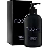 Nooky Lavender Massage Oil with Sweet Almond Oil. for Massaging 16oz | Hydrating Non-Greasy Body Oil with Sweet Almond, Jojoba &amp; Lavender Oils for Smooth Skin, Relaxation &amp; Massage Therapy at Home