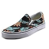 Vans Classic Slip-On Men Round Toe Canvas Black Skate Shoe
