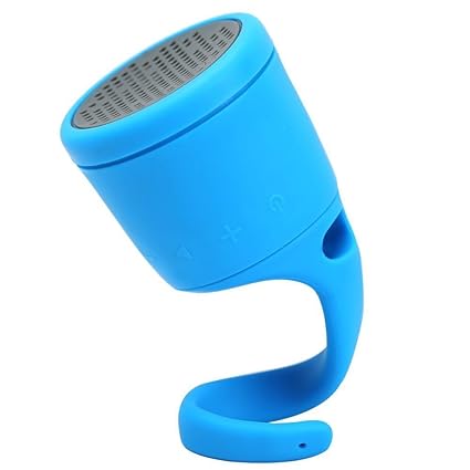 Boom Swimmer Waterproof Wireless Bluetooth Speaker Blue #underwater #speaker #for #swimming
