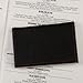 CC1004 Hot Pink Business Relationships Series Dress Men Comfort Boss Leather Card Holder Black