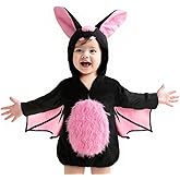 JEGERMIG Halloween Baby Animal Plush Costume Kids Cartoon Onesie Pajamas Homewear Outfit Infants Jumpsuit