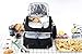 Niseeu Adult Lunch Box Insulated Lunch Bag,Double Reusable Waterproof Large Cooler Tote with Shoulder Strap for Women&Men(Black, 12Can)