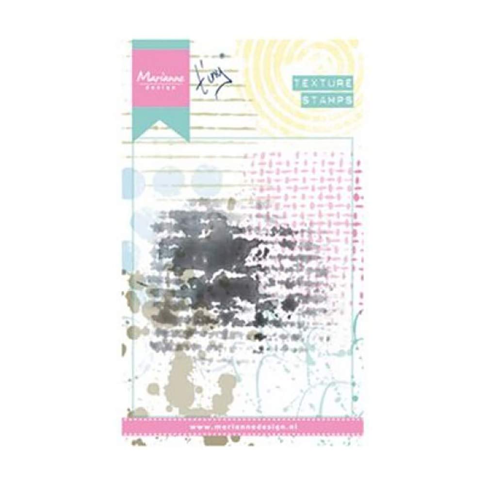 Marianne Design Tiny's Imprint Cling Rubber Stamp, Synthetic Material, Multi-Colour, 16 x 10 x 0.5 cm