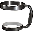 F-32 Handle - 19 COLORS - 30oz size - Compatible with 30 oz. YETI and 30 oz OZARK TRAIL Tumbler Travel Mug (30OZ, MIDNIGHT BLACK)