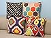 Leaveland Cotton Linen Decorative Throw Pillow Case Cushion Cover (White Arrows) 18 