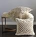 FLBER Macrame Pillow Woven Decorative Throw Pillow,15.8