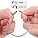 30 pcs Wire Keychains, SENHAI 5.2