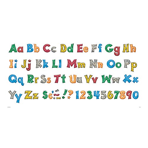 Trend Enterprises Rock 'N Stones Friendly Combo Ready Letters (226 Piece), 4"