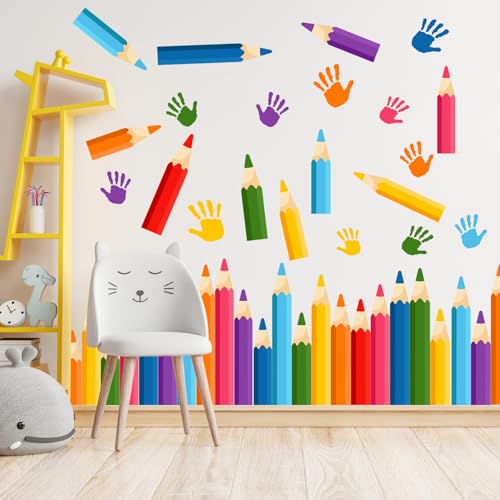 Colorful Pencils Wall Decals