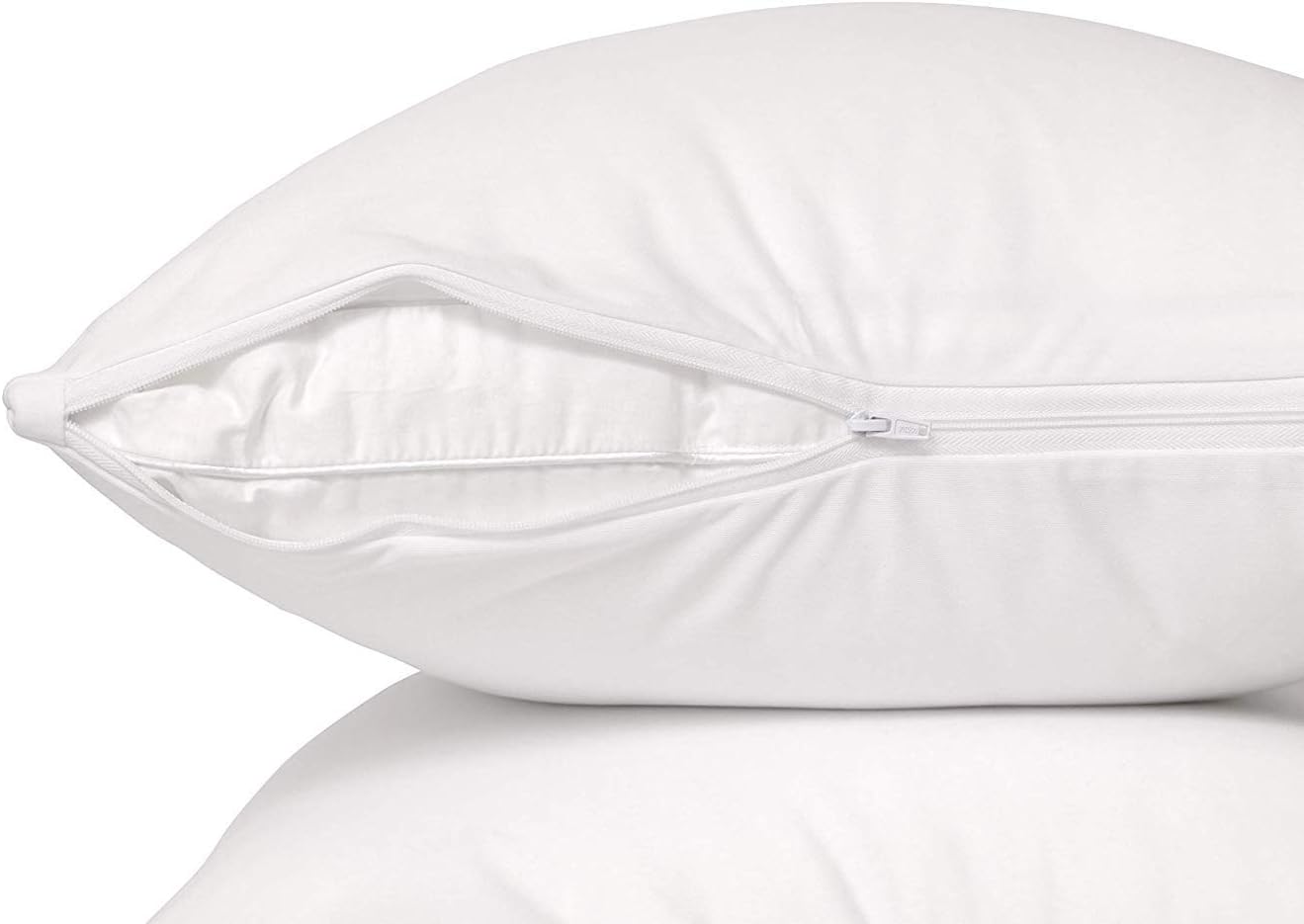 Guardmax Waterproof Pillow Protectors Standard Bed Bug Proof | Hypoallergenic Zippered Encasement Covers | Set of 4 Standard Size (20"x26"): Home & Kitchen
