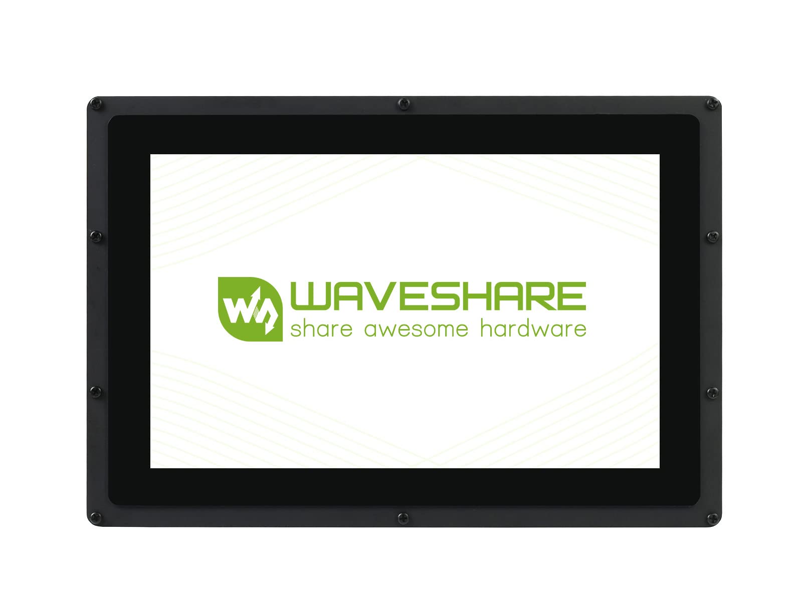 Waveshare 10.1 inch IPS Monitor for Raspberry Pi 4 Capacitive Touchscreen Display 1280×800 HDMI LCD (B) with case Support All Raspberry Pi/Windows 10/8.1/8/7 PC Driver Free with 170° View Angle