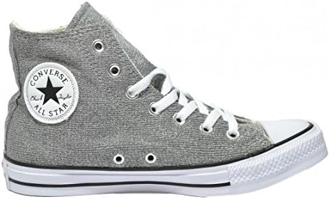 glitter silver converse