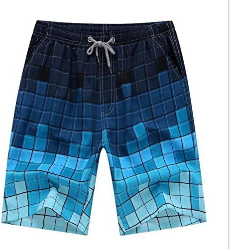 ZHANGJZJ Couple Swimwear Womens Mens Polyester Board Swim Shorts Gym Sports Running Surfing Shorts