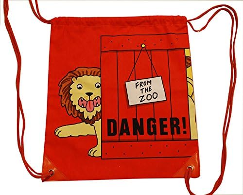 Rod Campbell - Dear Zoo 100% Cotton Drawstring Kit Trainer Shoe School Bag