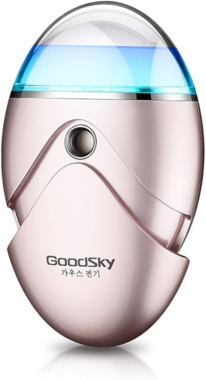 Amazon c Bgl商標 充電式スライディングナノフェイシャルスチーマー ハンディナノミスト美顔器 鏡つき保湿ミスト噴霧器 乾燥肌及びオイリー肌への最適なトリートメント 保湿美白効果 金色 c Bgl 美顔器 美容器
